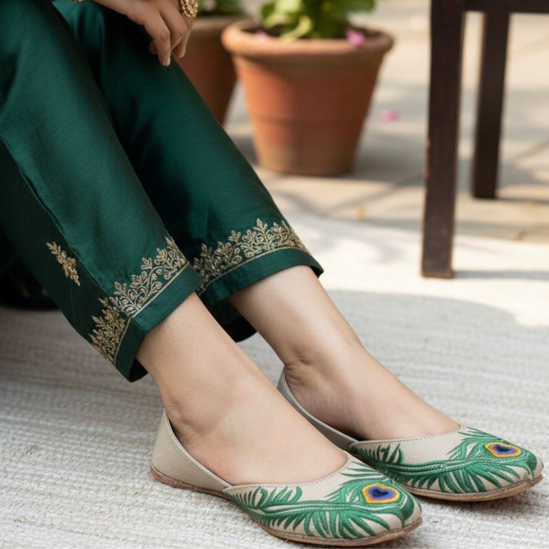 Morni Khussa (Naqshkaar by Hemohandicrafts) image 1