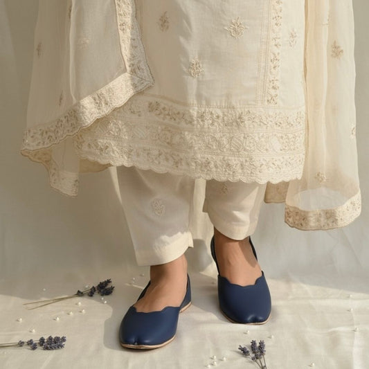 Blueberry Khussa (Naqshkaar by Hemohandicrafts) image 0