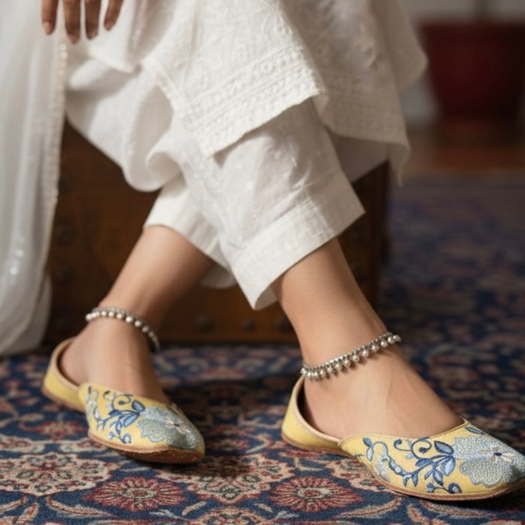 BlueBird Khussa (Naqshkaar by Hemohandicrafts) image 2