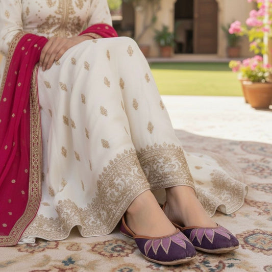 Orchid Bloom (Naqshkaar by Hemohandicrafts) image 0