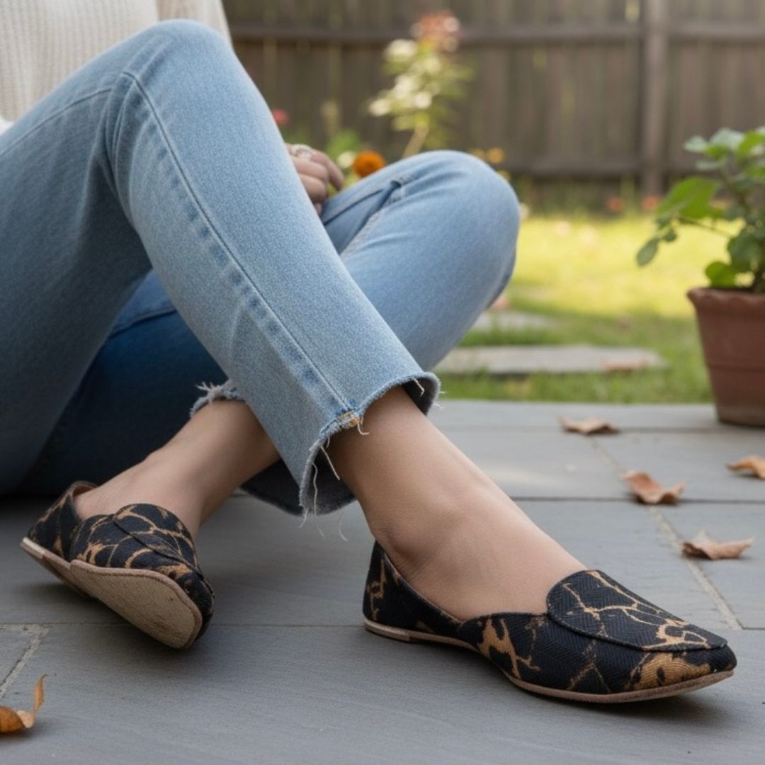 Honey Comb Loafer (Naqshkaar by Hemohandicrafts) image 0