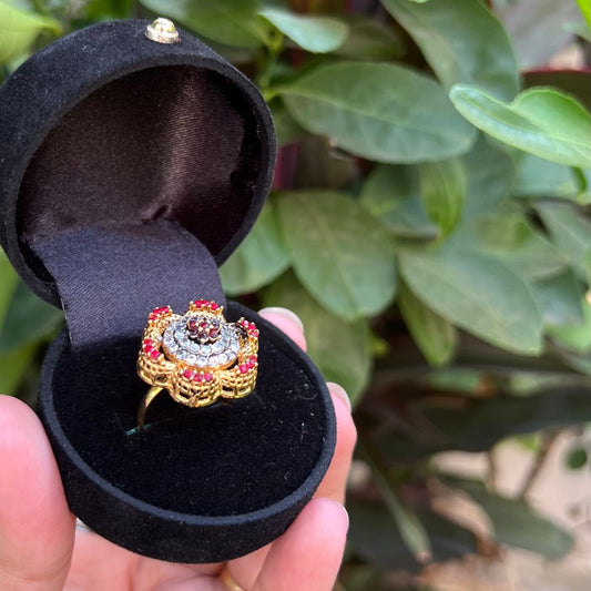 Ruby Flower Gold image 2