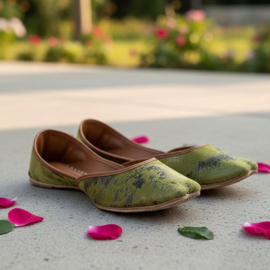 Sheen Green (Naqshkaar by Hemohandicrafts) image 1