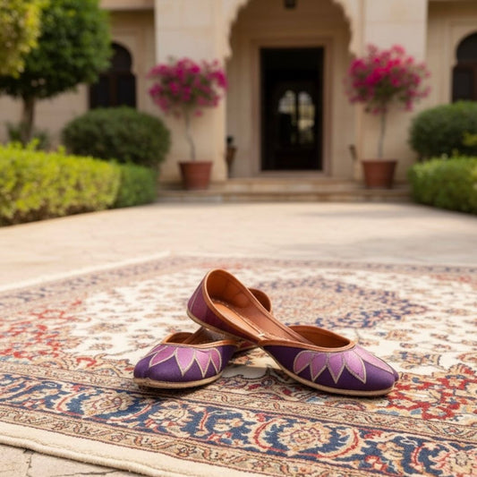 Orchid Bloom (Naqshkaar by Hemohandicrafts) image 2