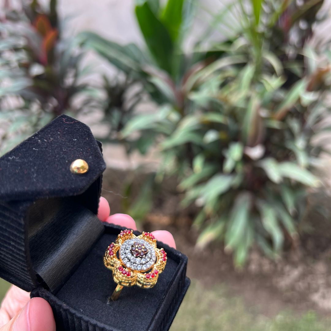 Ruby Flower Gold image 0