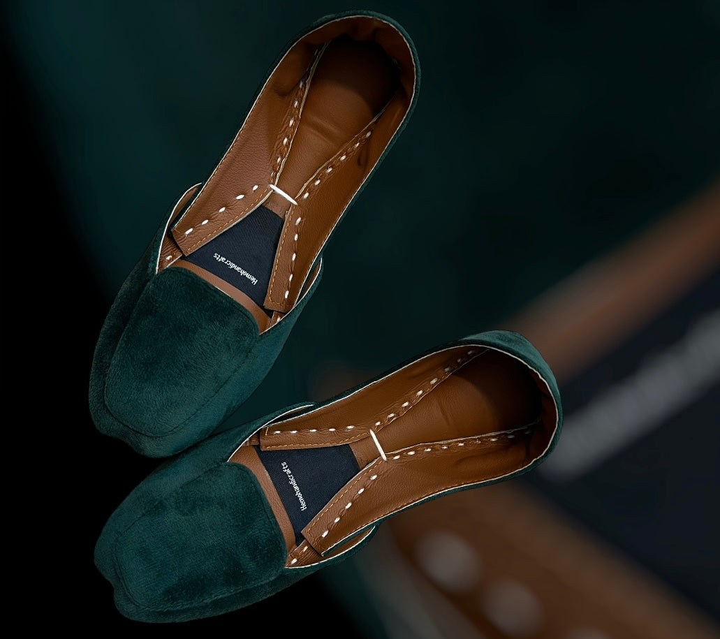 Mint Green Loafer (Naqshkaar by Hemohandicrafts) image 1