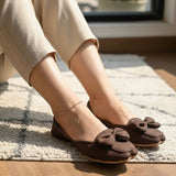 Onyx Bow-Loafers (Naqshkaar by Hemohandicrafts) image 0